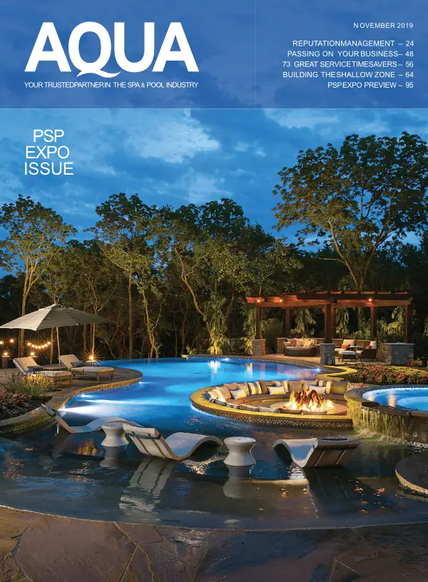 AQUA Magazine November 2019 magazine cover.